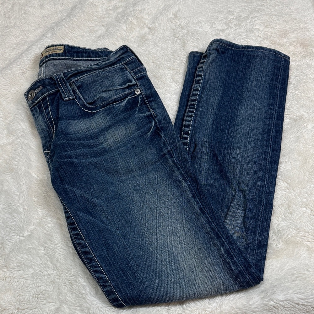 Big Star Women's‎ Skinny Leg Jeans in Dark Blue